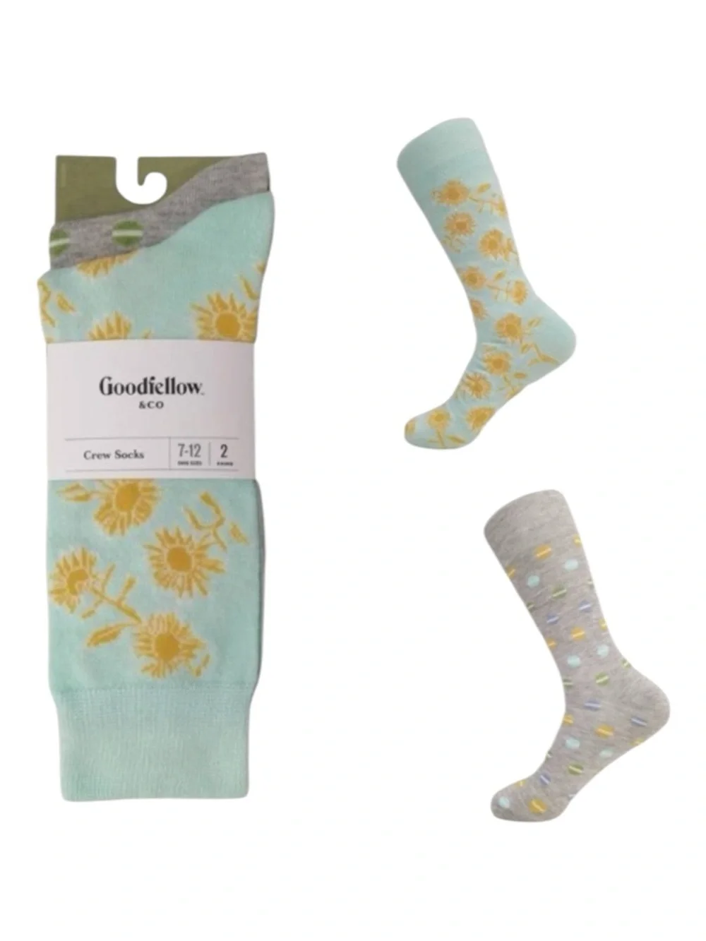 Goodfellow & Co. Men’s Crew Socks 2 Pack